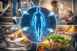 O treino invisível: por que algumas pessoas emagrecem sem fazer academia (e como aplicar isso de forma saudável)